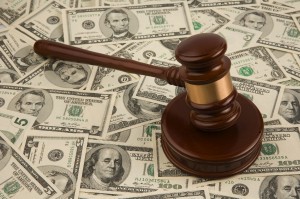 Gavel and Dollar Bills New York Criminal Lawyer Gavel and Dollar Bills