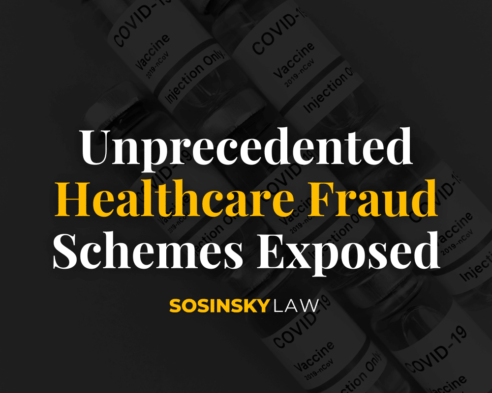 Read more about the article Unprecedented Healthcare Fraud Schemes Exposed